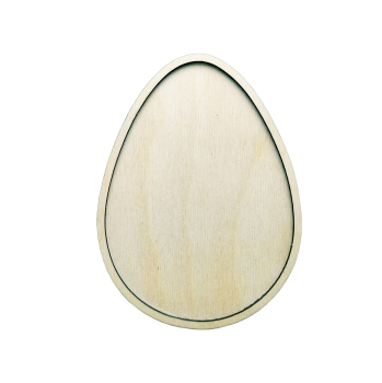 Форма для мозаики "Яйцо пустое"