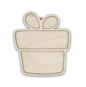 Форма на елку "Подарок"