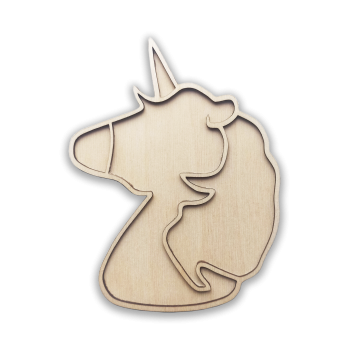 Форма для творчества "Единорог"