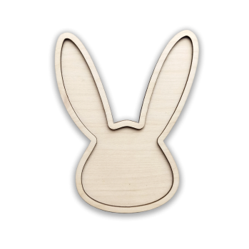 Форма для творчества "Зайка-мордочка"