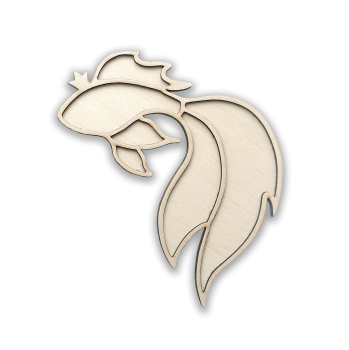 Форма для творчества "Золотая рыбка"