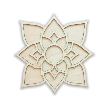 Форма для творчества "Мандала Лилия"