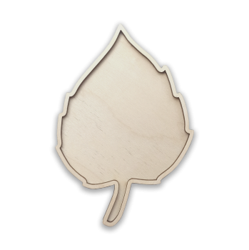 Форма для творчества "Лист березовый"