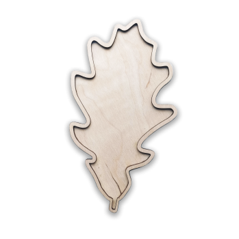 Форма для творчества "Лист дубовый"