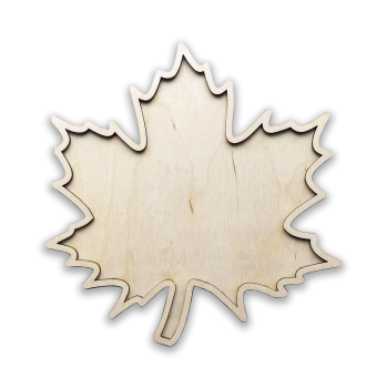 Форма для творчества "Лист кленовый"