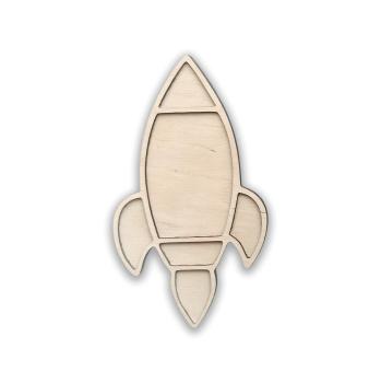 Форма для творчества "Ракета"