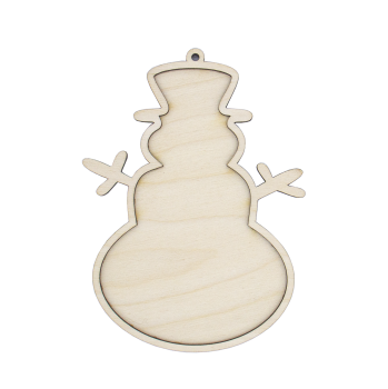 Форма на елку "Снеговик"