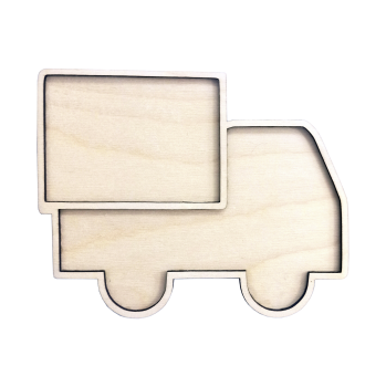 Форма для творчества "Грузовик"