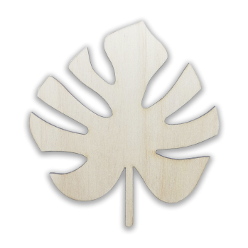 Заготовка "Монстера" из фанеры